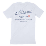 Miami T-Shirt in Light Blue - back view
