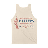 Denver Baseballer Tank Top Natural back