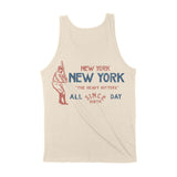 New York Baseballer Tank Top Natural back