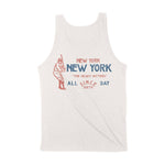 New York Baseballer Tank Top in Vintage - back view