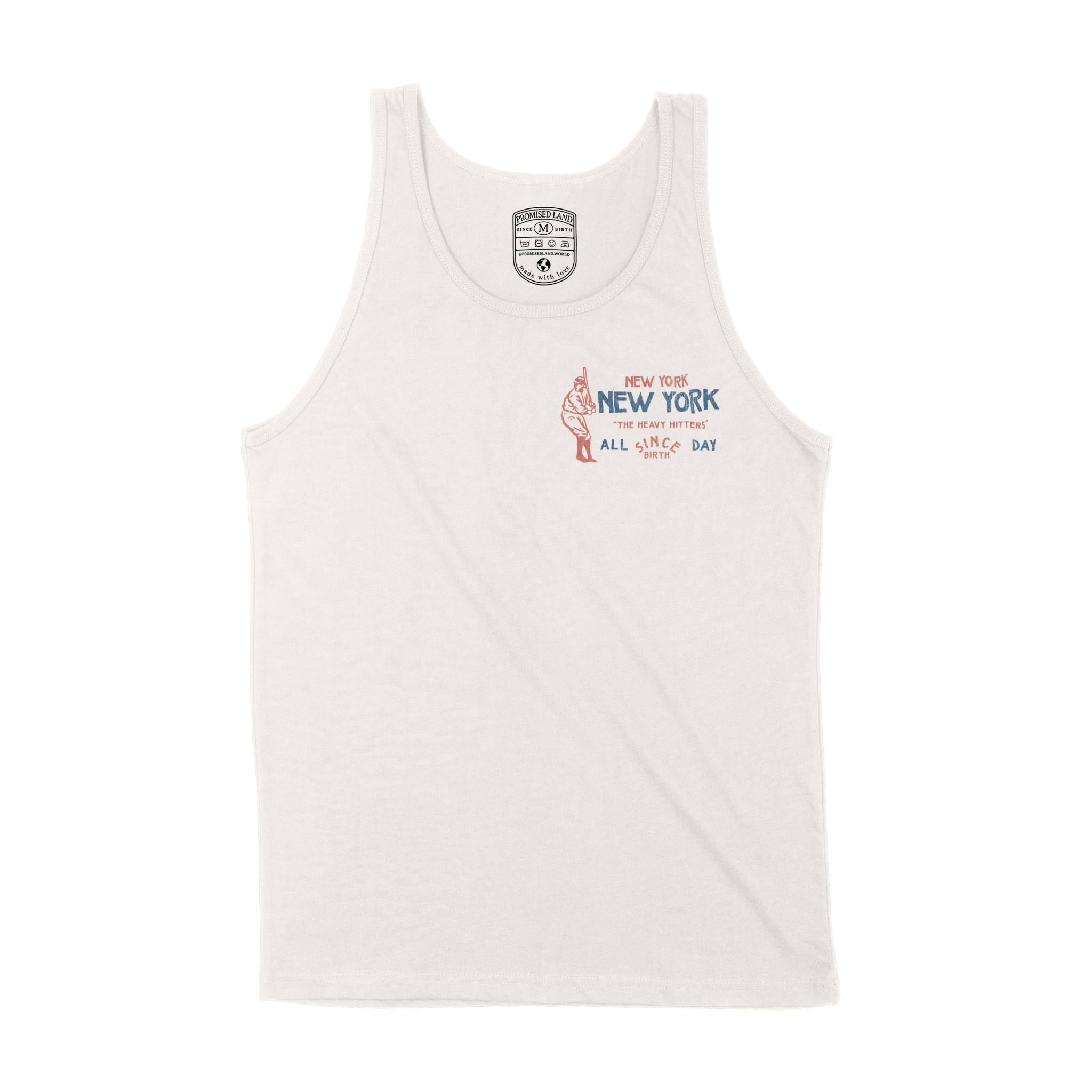 New York Baseballer Tank Top in Vintage - front view