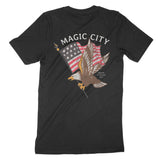 Miami T-Shirt in Black - back view