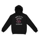 Denver Panther Hoodie Black front