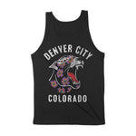 Denver Panther Tank Top Black back