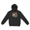Austin Hoodie in Black - front view