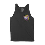 Austin Tank Top in Black - front view