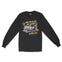 Austin Music Club Retro Longsleeve in Black - front view
