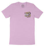 Austin Music Club Retro T-Shirt Lilac front