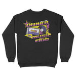 Denver Crewneck in Black - back view