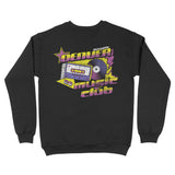 Denver Crewneck in Black - back view