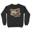Denver Crewneck in Black - back view