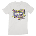 Denver Music Club Retro T-Shirt Vintage White back