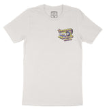 Denver Music Club Retro T-Shirt Vintage White front