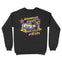 Miami Crewneck in Black - back view