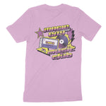 Miami Music Club Retro T-Shirt Lilac back