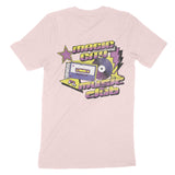 Miami Music Club Retro T-Shirt Soft Pink back