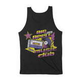 New York Music Club Retro Tank Top Black back