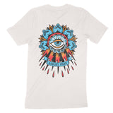Asbury Park Tattoo Eye T-Shirt in Vintage - back view