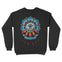 Austin Crewneck in Black - back view