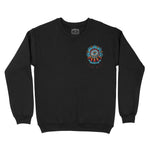 Austin Tattoo Eye Crewneck Black front