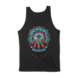 Austin Tattoo Eye Tank Top Black back