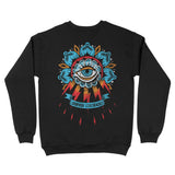 Denver Tattoo Eye Crewneck Black back