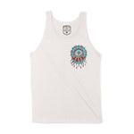 Denver Tattoo Eye Tank Top in Vintage - front view
