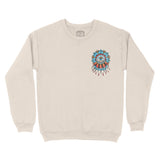 Miami Tattoo Eye Crewneck in Natural - front view