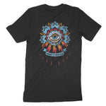 Miami Tattoo Eye T-Shirt Black back