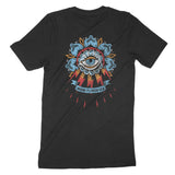 Miami Tattoo Eye T-Shirt Black back