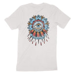 Miami Tattoo Eye T-Shirt Vintage White back