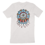 Miami Tattoo Eye T-Shirt Vintage White back