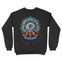 New York Crewneck in Black - back view