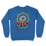 New York Tattoo Eye Crewneck Sapphire back