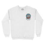 New York Tattoo Eye Crewneck White front