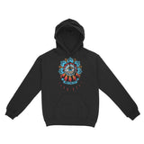 New York Hoodie in Black - front view