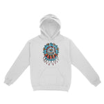 New York Tattoo Eye Hoodie White front