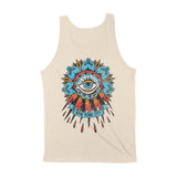 New York Tattoo Eye Tank Top Natural back