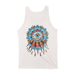 New York Tattoo Eye Tank Top in Vintage - back view