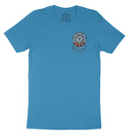 New York Tattoo Eye T-Shirt Electric_Blue front