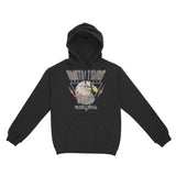 Austin Hoodie in Black - front view