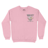 Miami Americana Eagle Crewneck Light Pink front