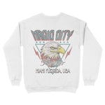 Miami Americana Eagle Crewneck White back