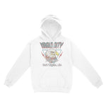 Miami Hoodie in White - front view