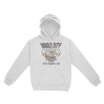Miami Americana Eagle Hoodie White front