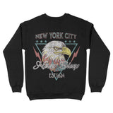 New York Americana Eagle Crewneck Black back