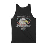 New York Americana Eagle Tank Top Black back