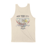 New York Americana Eagle Tank Top Natural back