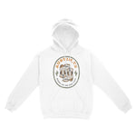 Austin Hoodie in White - front view