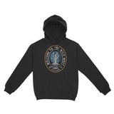 Austin Hoodie in Black - front view